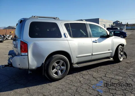 2005 Nissan Armada Se z USA, uszkodzony, nr VIN 5N1AA08A25N701739